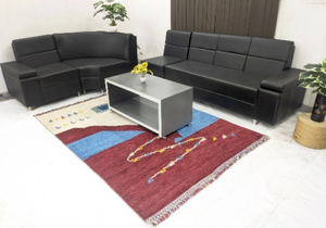 Durable Tufted Rug for Corporate Office <b>Flooring</b> Premium Quality Hand Tufted Carpet for Workspace Use At Bulk Price - Product Image 6