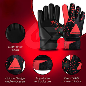 Nouveaux gants de gardien de but en cuir pour l'extérieur, confortables, imperméables, antidérapants, prix abordable - Product Image 3
