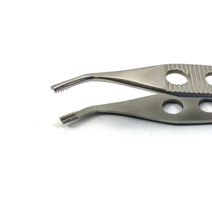 คีมหนีบเนื้อเยื่อพรีเมียม Adson Brown ขนาด 12 ซม. 7x7 9x9 ฟัน สแตนเลสสตีล สำหรับผ่าตัดทางทันตกรรมและศัลยกรรมพลาสติก ได้รับมาตรฐาน CE ISO - Product Image 3