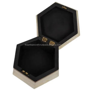 Caja de Almacenamiento de Joyas Rectangular con Incrustaciones de Hueso Hecha a Mano por Artesanos - Estilo Moderno, Duradera, Tamaño y Color Personalizables - Product Image 5