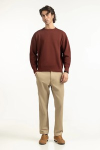 Pull à capuche pour homme, couleur unie, coupe ample, polaire, 100% coton, impression numérique, vêtements décontractés d'hiver - Product Image 2