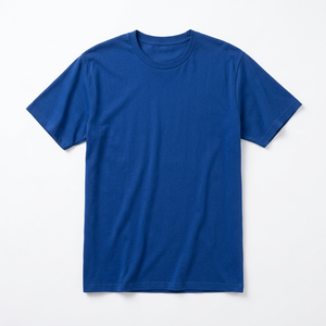 เสื้อยืดคอกลมแขนสั้นสีพื้นสำหรับผู้ชาย ทรงโอเวอร์ไซส์ สวมใส่สบาย ผลิตจากผ้าเจอร์ซีย์ 100% คอตตอน ย้อมสีแบบ Garment Dyed เป็นมิตรต่อสิ่งแวดล้อม ป้องกันรังสียูวี แห้งเร็ว - Product Image 4