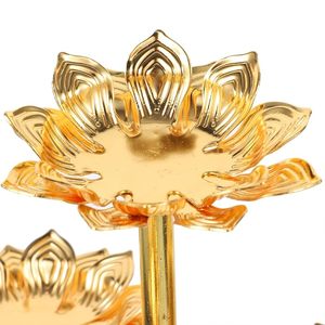 ที่ใส่โคมไฟรูปดอกบัวเนยใสแบบหรูหราใช้ตกแต่งเนยสำหรับตกแต่งบ้าน - Product Image 3