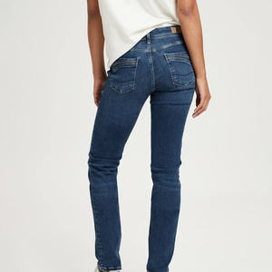 Pantalon en jean pour femme de qualité supérieure, prix d'usine OEM ODM personnalisé, coupe confortable et douce, fournisseur de mode de haute qualité - Product Image 3
