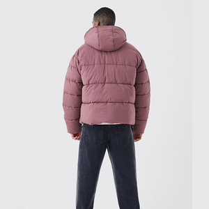 Vêtements décontractés amples et tendance de style streetwear grande taille, de haute qualité, personnalisés, unis, avec fermeture éclair intégrale, respirants, imperméables et coupe-vent à l'avant - Product Image 4