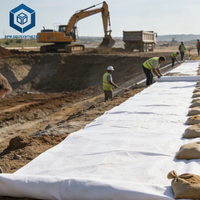 Fournisseur direct d'usine de membrane géotextile non tissée, géotissu pour l'amélioration des sols