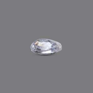 Oval Cut 4.25 Carat Paraiba White Zircon Loose Gemstone for Fine Jewelry - Product Image 3