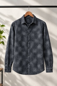 Camisa de Manga Larga para Hombre, de Algodón, Informal y Formal, Transpirable y Cómoda, para Oficina y Uso Casual - Product Image 6