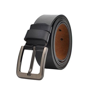 Adjustable <b>Belt</b> Trim Fit Stitched Leather <b>Belts</b> 1.5inch Black <b>Belt</b> Handmade <b>Silver</b> Gold <b>Buckle</b> Brass - Product Image 1