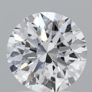 2,03 quilates CVD Lab Grown Forma redonda D Color VVS2 Claridad Diamante Mejor calidad IGI Certificado Diamantes sueltos - Product Image 1