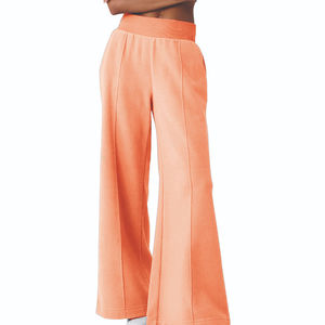 Maternity <b>Flared</b> <b>Leggings</b> Over the Belly Yoga Bootcut Stretchy Pregnancy Pants Lounge Mama Soft Trousers Maternities Pants - Product Image 3