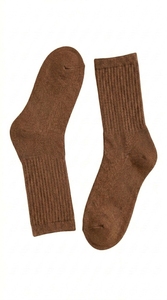 Chaussettes pour femmes en coton doux, confortables, respirantes, légères, en tissu extensible, pour usage quotidien, automne, écologiques, pour l'intérieur, pour jeunes - Product Image 2
