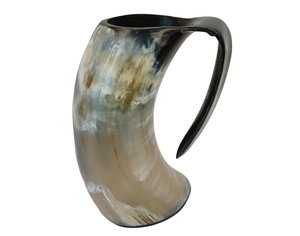 Corne de buffle faite à la main pour le vin et la bière, aspect antique, tasse en corne, disponible au prix de gros en provenance d'Inde - Product Image 6