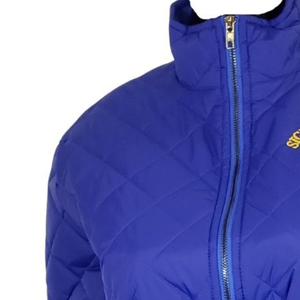 Chaqueta de Montar Acolchada para Mujer, Ligera, con Logotipo Bordado, Cuello Alto, Abrigo Ecuestre Cálido para Invierno - Product Image 3