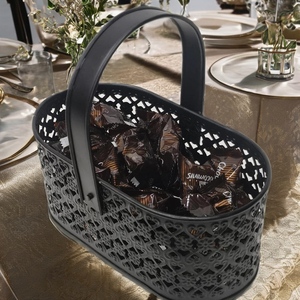 Custom Metal Chocolate <b>Basket</b> Hamper Hot Selling Any Shape or Size Ideal for Gift Packaging or <b>Display</b> Use - Product Image 1