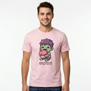 Camiseta Gráfica Gris Carbón para Hombre con Estampado de Ojo Infestado, Estilo Streetwear Personalizado, Camiseta de Algodón de Alta Calidad, Fabricante de Ropa al por Mayor - Product Image 6