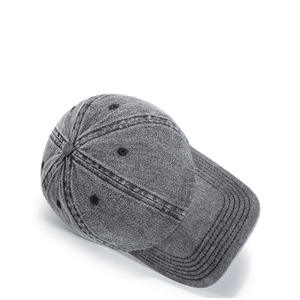 กางเกงยีนส์วินเทจคุณภาพสูงแบบฟอกกรด หมวกเบสบอลกีฬาพรีเมียม แฟชั่นสำหรับผู้ใหญ่ทั้งชายและหญิง หมวกเดนิมสำหรับกิจกรรมกลางแจ้ง หมวกแก๊ปแบบคัสตอม - Product Image 3