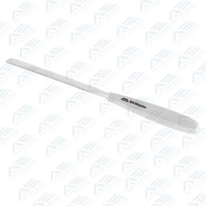 Scie à os Langenbeck 23 cm, lame tranchante et durable pour des coupes précises, conçue pour une bonne portée dans les zones difficiles d'accès - Product Image 2