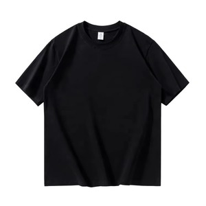 เสื้อยืดคอกลมโอเวอร์ไซส์ผ้าถักเนื้อหนัก 230 กรัม ปี 2025 พร้อมกระเป๋าเสื้อ  โลโก้สั่งทำได้ คุณภาพสูง ผลิตจากผ้าฝ้าย สำหรับผู้ชาย - Product Image 1