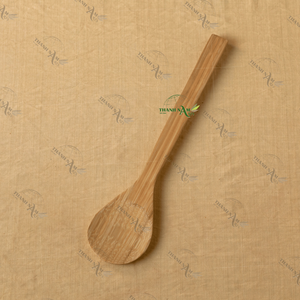 Cuillères en bambou traditionnelles élégantes Design classique Capacité de 10ml Ustensiles de cuisine pour servir des plats traditionnels Cadeaux - Product Image 4