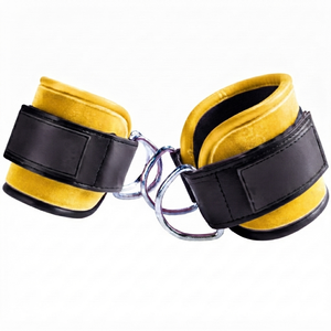 High Quality Comfortable Padded Gym Ankle Straps for <b>Cable</b> Workouts Strength Training Fitness <b>Gear</b> - Product Image 1