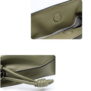 Royaa <b>Soft</b> Genuine <b>Leather</b> Bucket <b>Bag</b> Drawstring Closure Single Strap Crossbody Tote Handmade Luxury Fashion up to 5L Capacity - Product Image 2