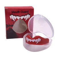 Protège-dents de boxe en silicone élastique non toxique, lavable, écologique, pour le sport, la boxe, le MMA, universel