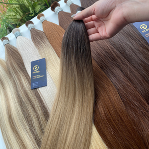 ผมต่อเวียดนามแท้ RUSA พรีเมียม เวอร์จิ้น ซุปเปอร์ดับเบิ้ลดรอน แบบเย็บด้วยเครื่องทุกสี ธรรมชาติและแบบออมเบร - Product Image 2