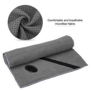 Serviettes de golf personnalisées avec logo imprimé par sublimation numérique, qualité supérieure, prix de gros, faible MOQ. - Product Image 3