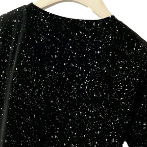 Camiseta de Lujo para Hombre con Estampado Personalizado de Diamantes de Imitación, Diseño Brillante de Estrellas, Cuello Redondo de Algodón, Estilo Urbano, Suministro al por Mayor OEM - Product Image 6