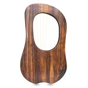 GNG IMPEX GNG-LH-1003 Harpe Lyre 10 Cordes en Acier Inoxydable et Bois de Rose, Instrument de Musique Portable pour Débutants avec Outil d'Accordage et Sac de Transport - Product Image 3