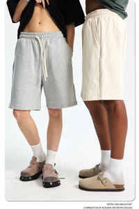 2026 <b>Men's</b> <b>Floral</b> Digital Printed High Waist Breathable Quick Dry Drawstring Beach <b>Shorts</b> 220g Canvas 100% Cotton <b>Swim</b> Trunks - Product Image 4