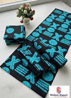 Tela de Algodón Ankara Kitenge con Estampado Africano Premium, Fabricante Textil OEM ODM Personalizado, Servicio de Producción de Moda a Medida