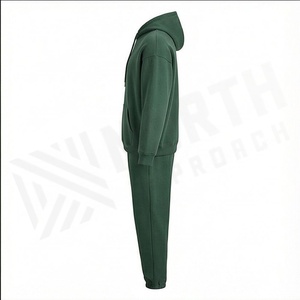 Survêtement en velours de haute qualité personnalisé pour hommes, vêtements de sport en velours, survêtement en molleton de luxe pour hommes, survêtements pour hommes - Product Image 3
