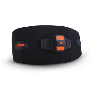 Masajeador Corporal Tummy Pulse, Máquina TENS para Reducción de Grasa Abdominal, Control de Tiempo, Recargable por USB, Masaje Eléctrico, Fisioterapia - Product Image 1