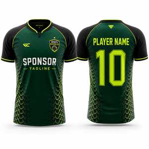 New Arrival <b>Soccer</b> Jersey Durable Polyester Fabric Digital Printing Lightweight Breathable Sports Fit OEM Club Jerseys - Product Image 1