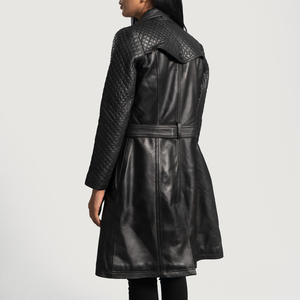 Veste en cuir à manches longues pour femme, épaisse, décontractée, tendance, pour la gym, grandes tailles, manteau d'hiver, best-seller - Product Image 2