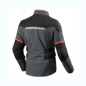 Hot Selling Men's Motorcycle Biker Leather <b>Racing</b> <b>Jackets</b> Breathable Quick Dry Full Sleeve Outdoor Motorbike <b>Jacket</b> - Product Image 5