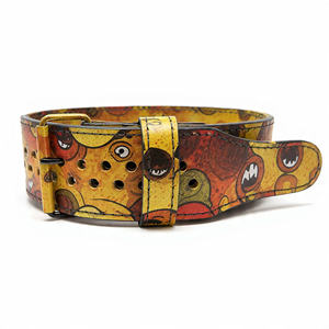 Ceinture de musculation en cuir robuste avec soutien dorsal, style Anime - Product Image 3