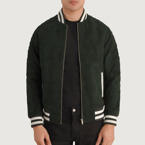Best Men <b>Suede</b> <b>Jacket</b> With Inner Wool Luxury And Warmth Combined Easy Fit Men <b>Suede</b> Bomber <b>Jacket</b> - Product Image 3