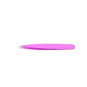 Pince à épiler pour sourcils Ryzer Studio à pointe inclinée, en acier inoxydable, écologique, durable, style classique, couleurs et tailles personnalisables - Product Image 4