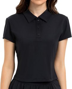 Polo pour femme aux couleurs vives, en gros, uni, personnalisable avec logo, style streetwear, confortable pour l'été - Product Image 2