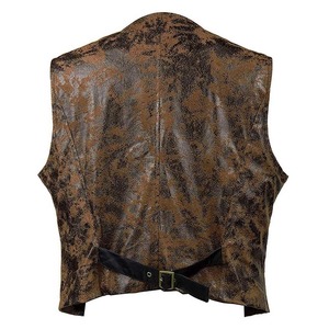 Chaleco de Motocicleta de Cuero Personalizado para Hombre, Chaleco de Motociclista de Cuero Vacuno Genuino de Grado A - Product Image 4
