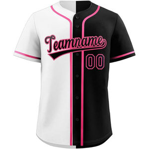 Camisetas de Béisbol Unisex para Equipos Profesionales, Cortas, Colores Personalizables, Ligeras, Resistentes, 100% Poliéster, Transpirables, Antibacterianas, de Secado Rápido - Product Image 3