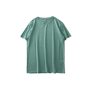 เสื้อยืดคอตตอนถักแบบสั่งทำพร้อมโลโก้สำหรับผู้ชาย ทรงปกติ สวมใส่สบาย ระบายอากาศได้ดี แขนสั้น - Product Image 3