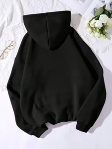 Sudaderas ligeras casuales con cremallera para mujer, sudaderas básicas con capucha. - Product Image 5