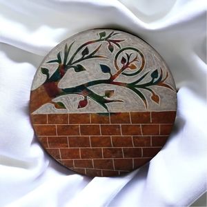 <b>Hand</b> Carved Soapstone Essential Oil Burner Decorative Tea Light Candle Holder Aroma Diffuser Wax Warmer Home <b>Ornament</b> Burners - Product Image 1