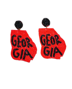 Pendientes Colgantes Vintage con Cuentas para Mujer, Diseño de Flor con Cristales Rojos y Negros y Diamantes de Imitación, Número 0 - Product Image 2