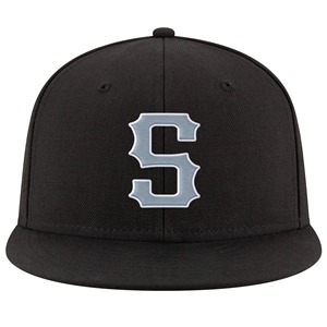 Bespoke Snapback Flat Brim Hip Hop Streetwear Trendy Graphic Printed Structured Crown Adjustable Plastic Closure Gear - Product Image 1