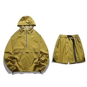 Fabricant de vestes coupe-vent sur mesure en gros, étiquette privée OEM, vêtements de sport légers à capuche pour l'extérieur, fournisseur en gros - Product Image 2